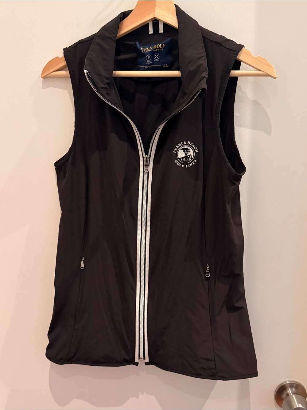 Polo Golf Ralph Lauren Pebble Beach Golf Links Full-Zip‎ Vest Small
